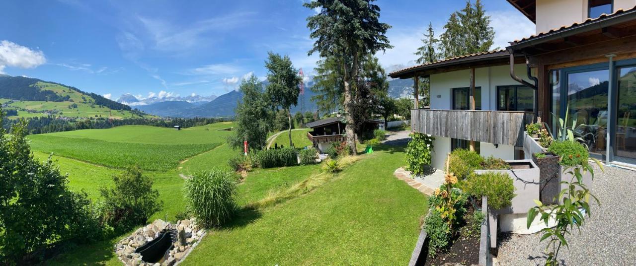 Relax.Land - Apart Grinzens 90Qm Ferienwohnung Exterior foto